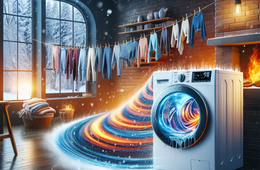 Optimiza Tu Secado en Invierno: Doble Centrifugado y Tendedero Perfecto para Resultados Rápidos