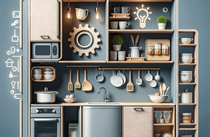 Optimización Inteligente: Ideas Innovadoras para Maximizas Cocinas Pequeñas
