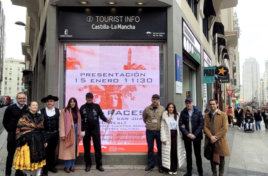 Villarta de San Juan presenta la programación de Las Paces en Madrid en su estreno como Bien de Interés Cultural