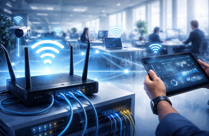 Diseño e Instalación de WiFi Empresarial: Seguridad y Potencia con Góriz Telecomunicación