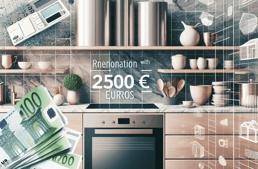 Renueva Tu Cocina con 2500 Euros: Materiales Inteligentes y Planificación Efectiva