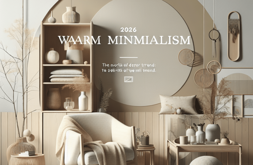 Decoración Nórdica 2026: El Nuevo Amanecer del Minimalismo Acogedor