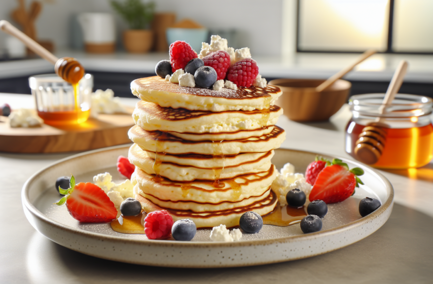 Tortitas de Requesón: Delicia Nutritiva Llena de Proteínas y Fibra