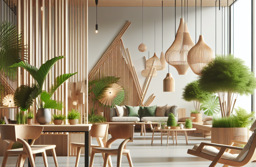 Transforma Tu Espacio: Estilos Innovadores y Materiales Sostenibles para Decorar Tu Hogar