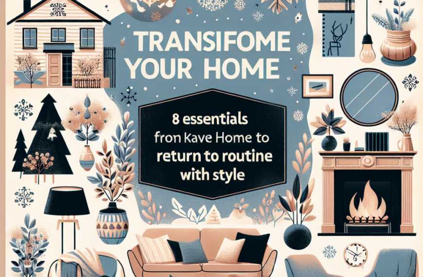 Transforma tu Hogar Este Invierno: 8 Imprescindibles de Kave Home para Volver a la Rutina con Estilo