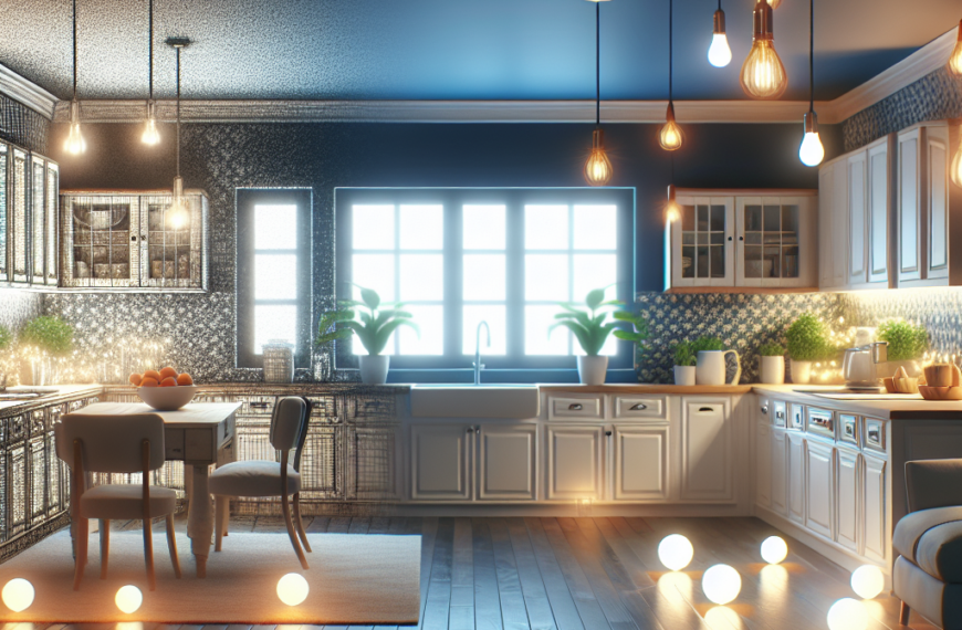 Transformación Mágica: Rediseño de una Cocina Obsoleta en un Hogar Lleno de Luz y Estilo