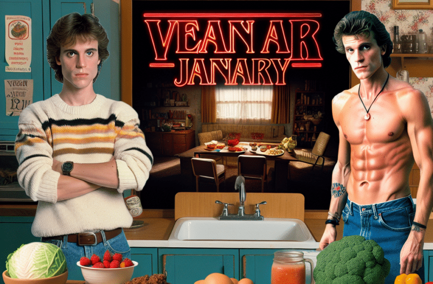 Veganuary: Enero Vegano con Matthew Modine y Recetas Icónicas de Stranger Things