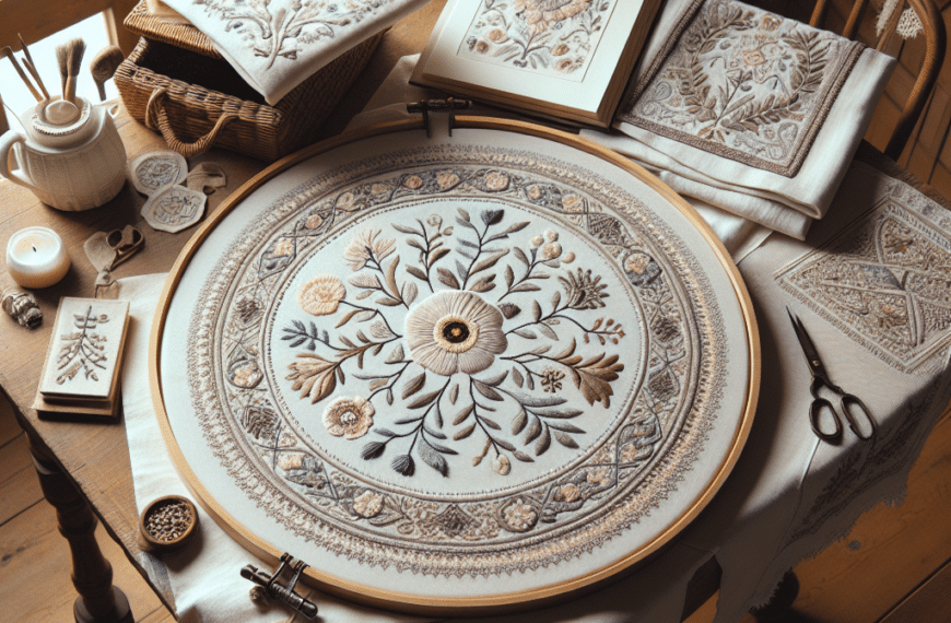 Zara Home Brilla con Su Encantadora Colección de Manteles Bordados Inspirados en la Abuela