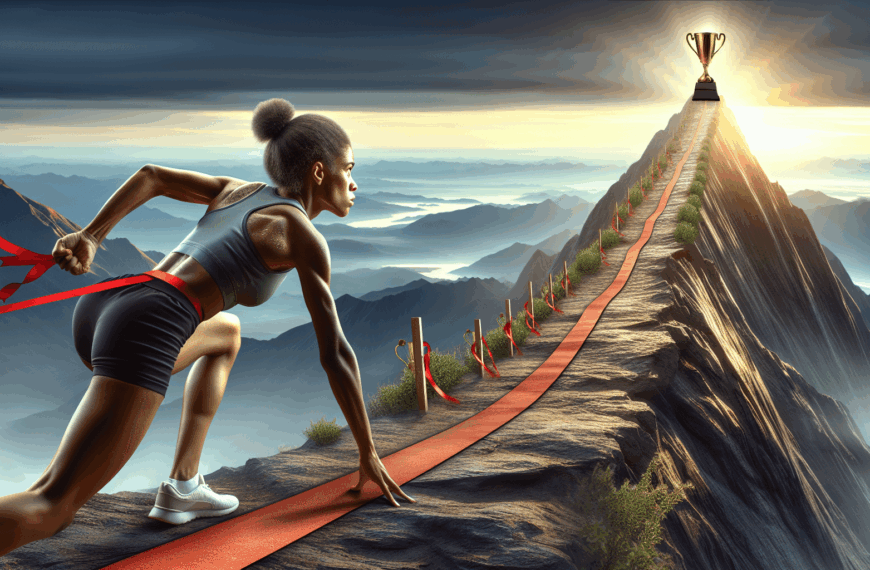 Alcanzando la Meta: Su Determinación Triunfará
