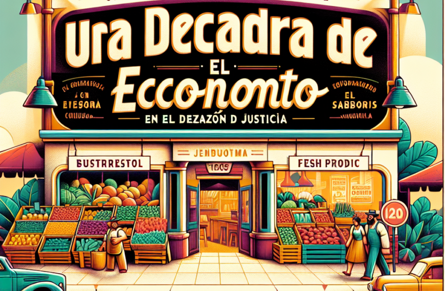 Una Década de Sabor: El Economato en el Corazón de Justicia