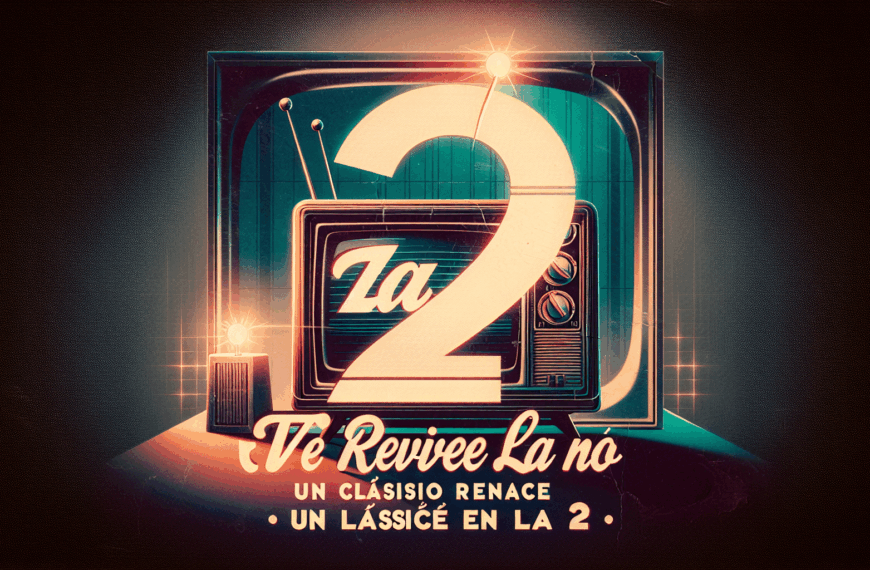 TVE Revive la Nostalgia: Un Clásico Renace en La 2