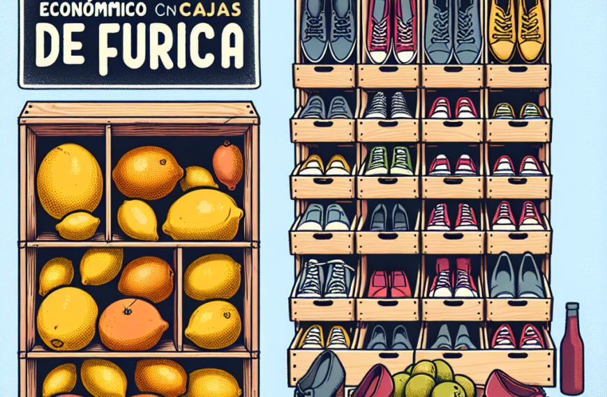 Crea tu Propio Zapatero Económico con Cajas de Fruta