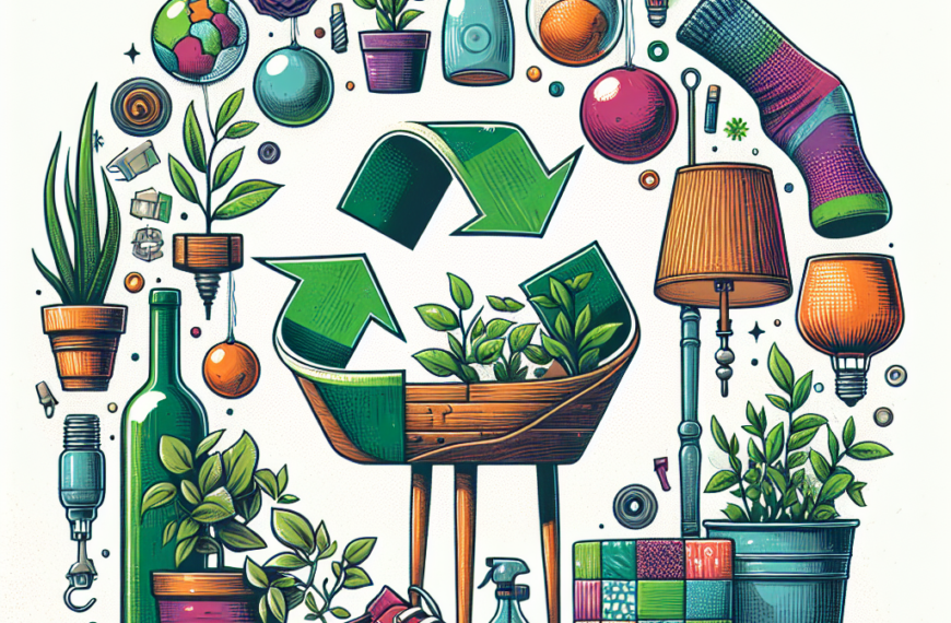 Renueva con Impacto: Estrategias Sencillas para Revitalizar y Reciclar tus Objetos
