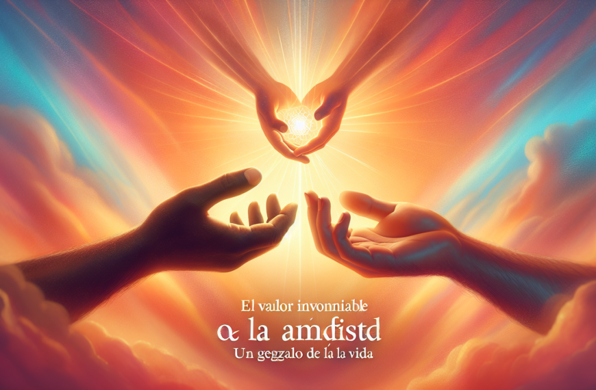 El Valor Invaluable de la Amistad: Un Regalo de la Vida