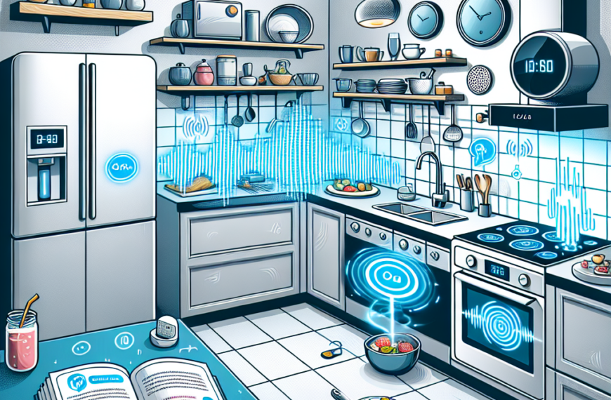 Cocina Conectada: Maneja tus Electrodomésticos por Voz y Sigue Recetas Paso a Paso
