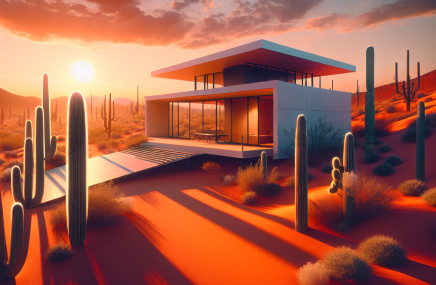 Descubre Hunter House: La Joya Minimalista del Desierto de Arizona