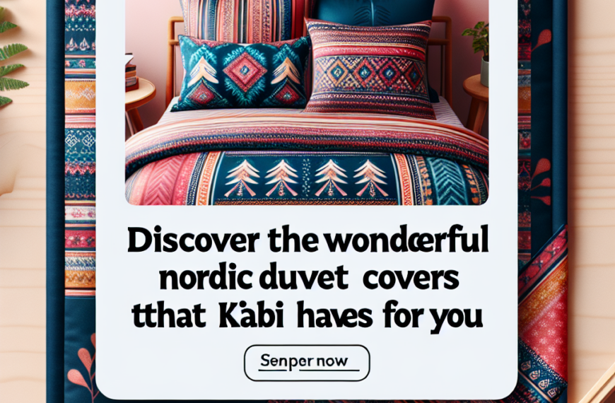 Descubre las Maravillosas Fundas Nórdicas que Kiabi Tiene para Ti