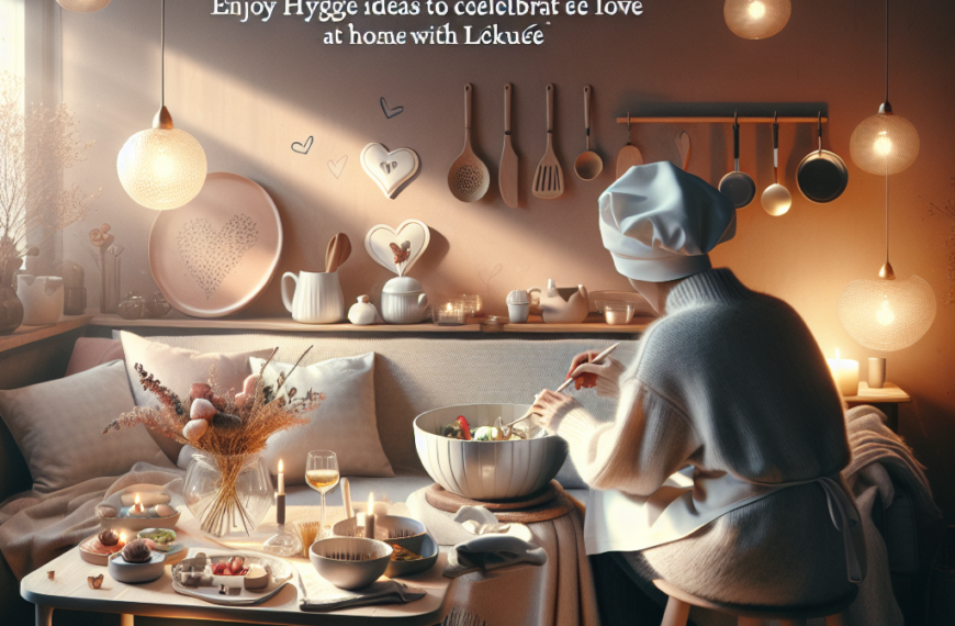 Disfruta de un San Valentín Íntimo: 4 Ideas Hygge para Celebrar el Amor en Casa con Lékué