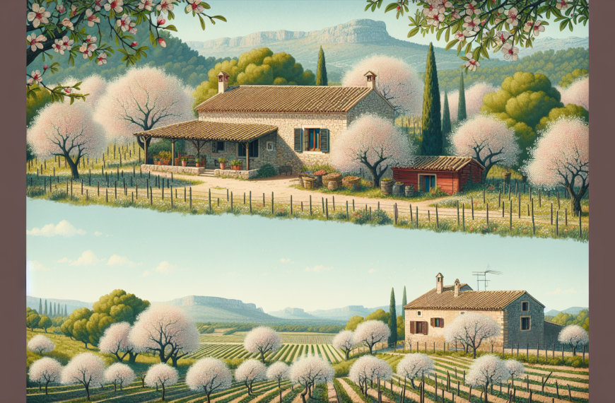 Encanto Mediterráneo: Refugio Primaveral en Una Finca Rústica de Mallorca