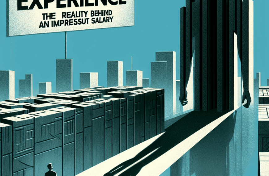 Mi Experiencia Laboral: La Realidad Detrás de un Sueldo Impresionante