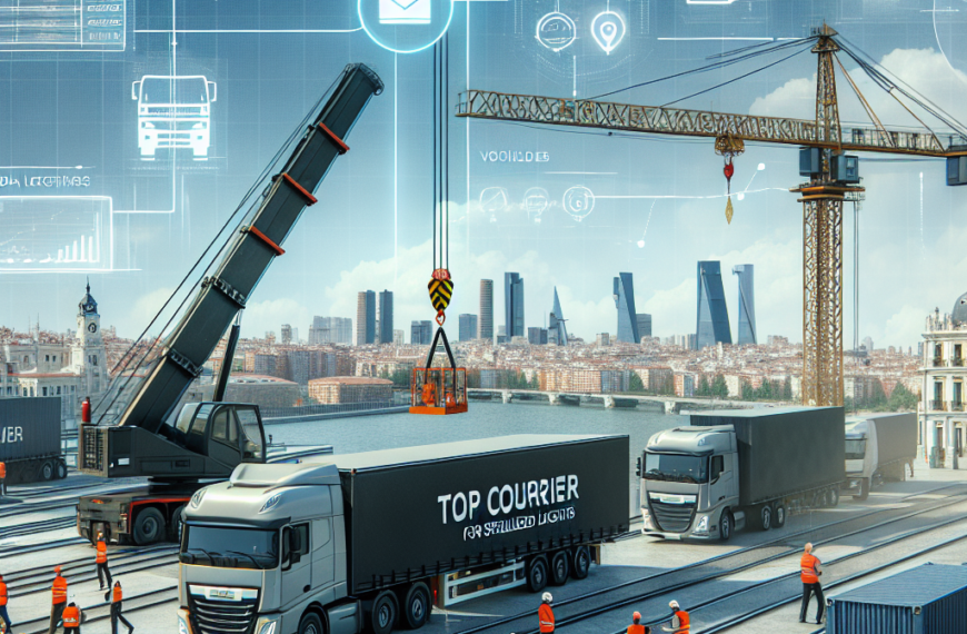 Optimización del Servicio de Camiones Grúa en Madrid por parte de Top Courier para Logística Especializada
