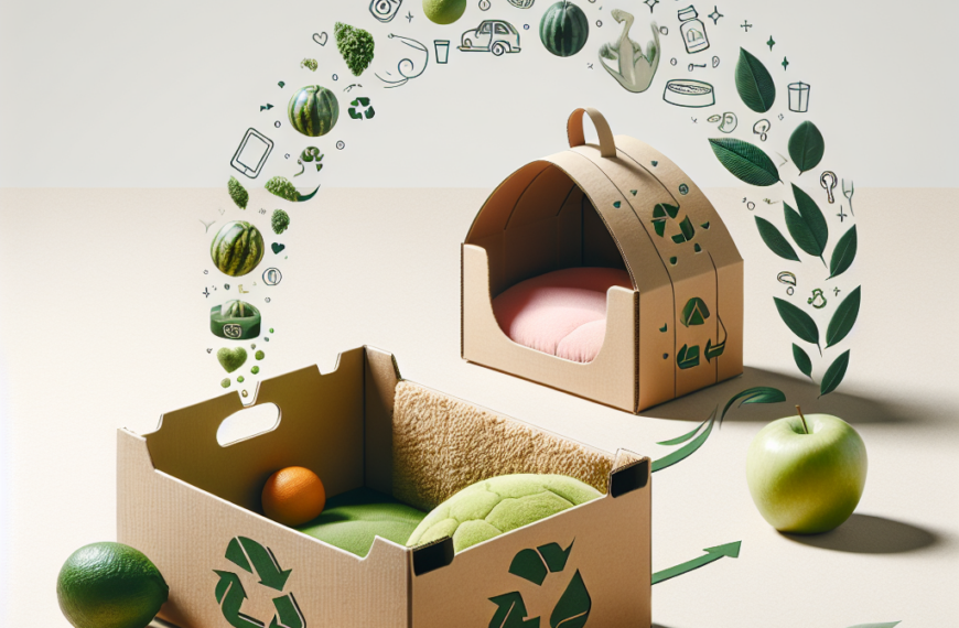 Transforma Cajas de Fruta en Camitas Creativas para Mascotas: Innovación y Sostenibilidad