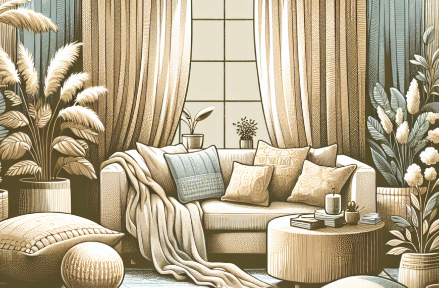 Transforma Tu Espacio Con Textiles Naturales: El Encanto Del Lino Y El Algodón