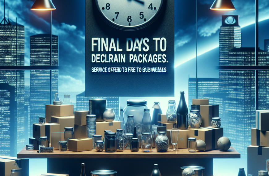 Últimos Días para Declarar Envases: IMPLICA Ofrece Trámite Gratuito a Empresas