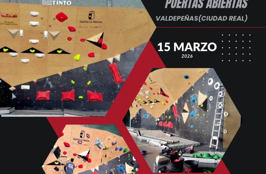 Valdepeñas se Sumerge en la Escalada: Inauguración del Rocódromo por la FDMCM con Puertas Abiertas