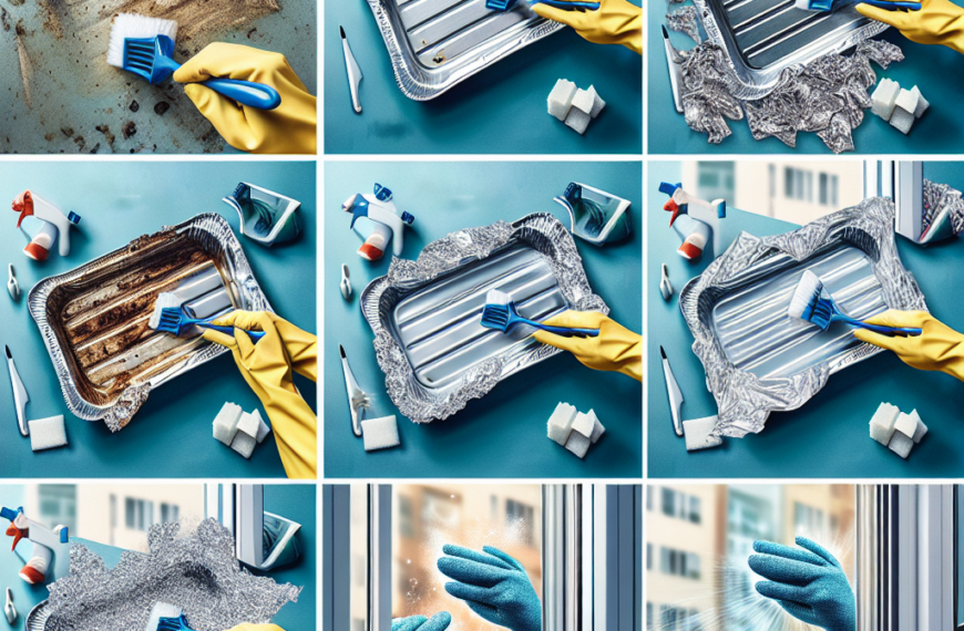 Descubre el Truco del Papel de Aluminio: La Tendencia en Limpieza que Revoluciona los Rieles de las Ventanas