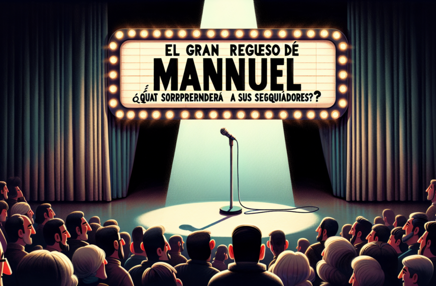 El Gran Regreso de Manuel: ¿Qué Sorprenderá a Sus Seguidores?