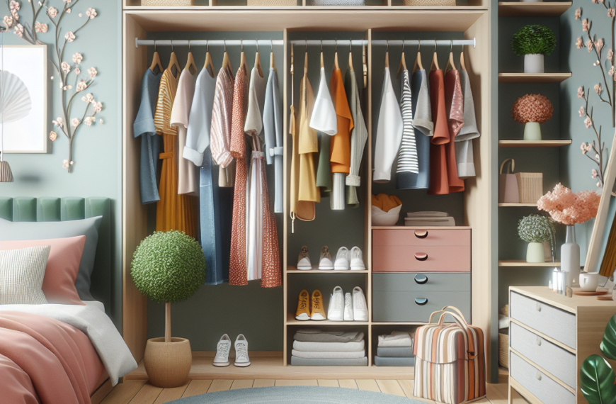 Arma el Armario Ideal con Kiabi: Solución Versátil y Práctica para Este Dormitorio Primaveral