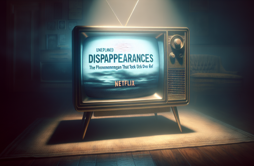 Desapariciones Inexplicables: El Fenómeno que Conquistó Netflix