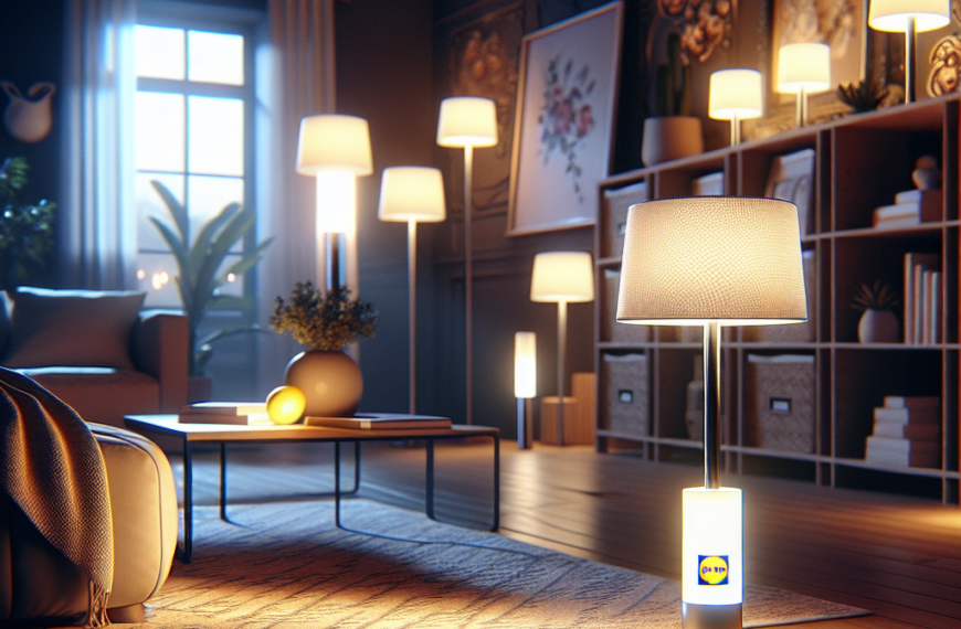 Ilumina Tu Hogar con Estilo: Las Nuevas Lámparas LED Recargables de Lidl