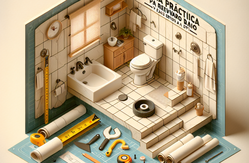 Guía Práctica para Renovar tu Baño: Pasos Clave y Errores a Evitar