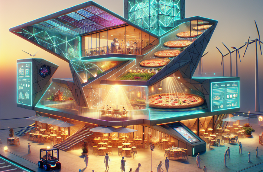 Conceptos Vanguardistas de Diseño para la Pizzería del Futuro