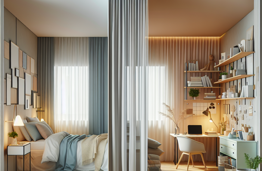 Cómo Transformar un Dormitorio en Dos Espacios Sin Renovaciones Mayores