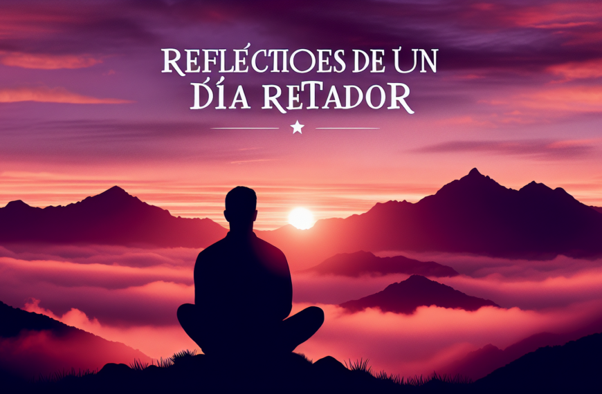 Reflexiones de un Día Retador