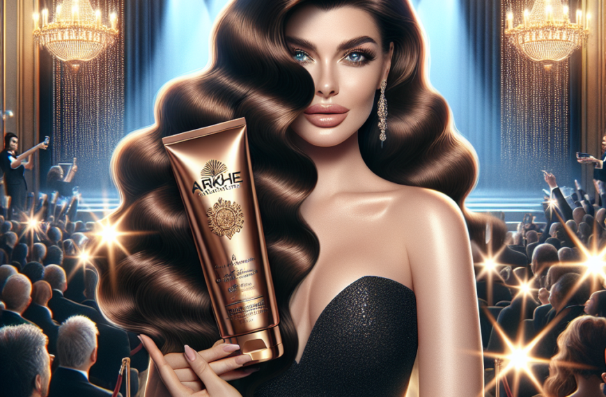 Andrea Duro Elige Arkhé Cosmetics Para Brillar Con Una Melena Radiante En Los Premios Del Cine Español