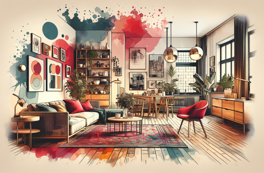 Encanto Escandinavo: Colores Vintage en un Acogedor Piso de 61 m² en Estocolmo