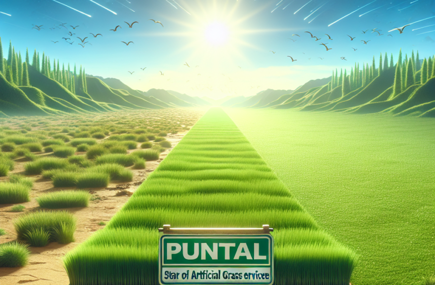 Crecimiento Rápido del Césped Artificial: El Servicio Estrella de Puntal