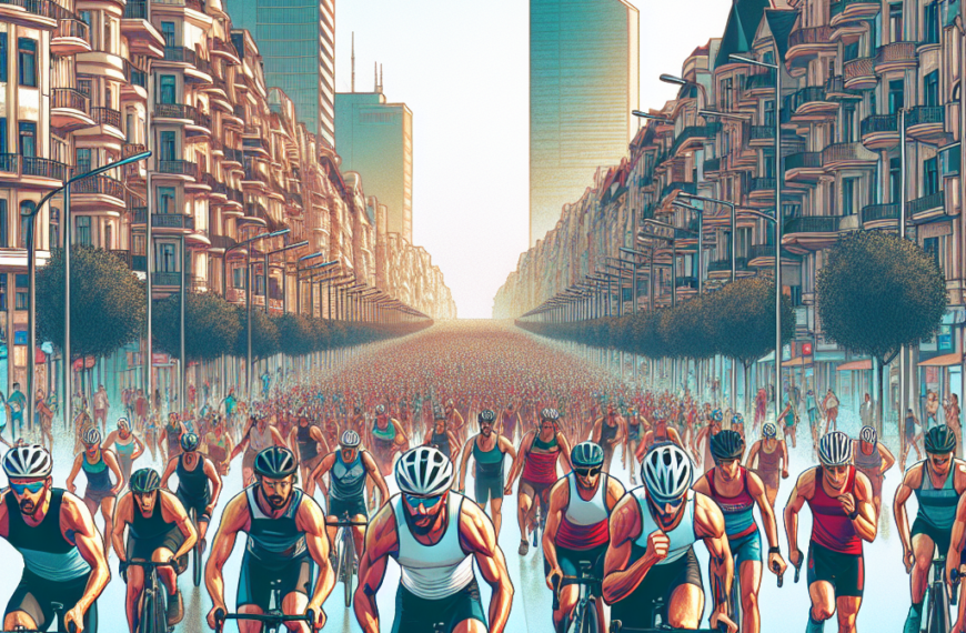 Desafiando límites: la pasión por el duatlón invade las calles de una ciudad entregada en cuerpo y alma.