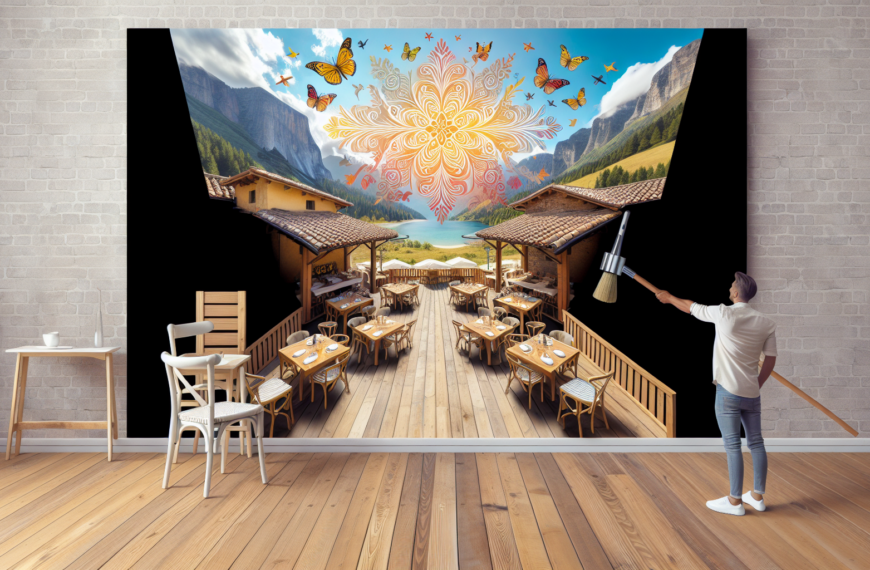 Transforma tu Verano con el Nuevo Papel Pintado Photowall SS26: Bienvenido a La Buzzing Trattoria