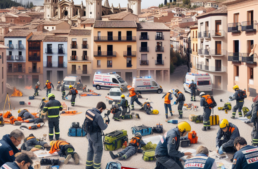 El COACM Refuerza su Equipo de Emergencias en el Simulacro del PRICAM en Cuenca