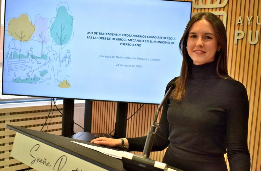 El Consistorio de Puertollano Mejora la Campaña de Desbroce Utilizando Fitosanitarios Certificados
