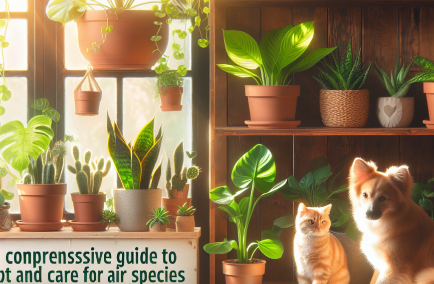 Guía Integral para Adoptar y Cuidar Especies que Revitalizan tu Hogar