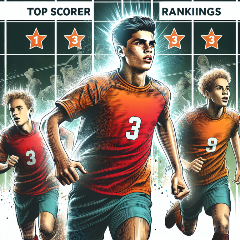 Joven promesa del fútbol se destaca en el ranking de máximos goleadores del torneo juvenil.