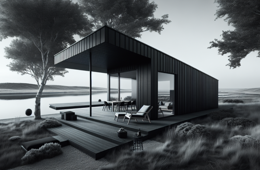 La Casa de Verano Negra Danesa: El Renacer del Negro en la Arquitectura Nórdica