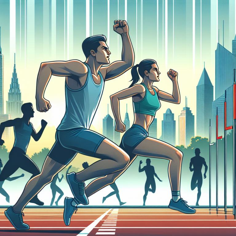 Mohamed Massat y Noelia Poquet ganan en la carrera urbana de Ciudad Real