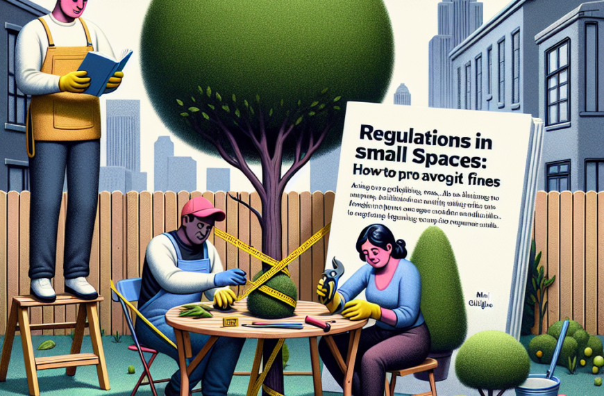 Normativa en Espacios Reducidos: Cómo Podar Árboles y Setos para Evitar Multas